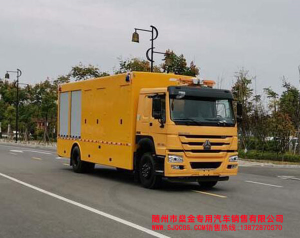 CLW5180TPSZ6型大流量排水搶險車