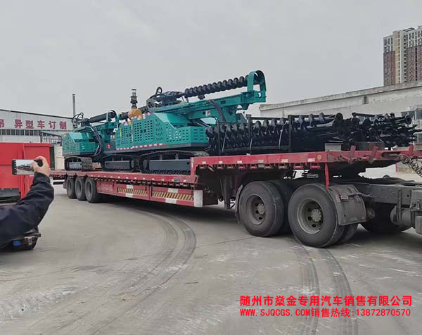 感謝國外華人對我司支持信任，光伏打樁機發(fā)車案例